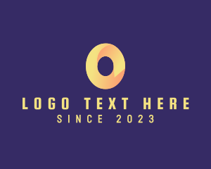 Modern Professional Letter O logo