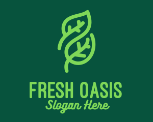 Fresh Organic Farm  logo design