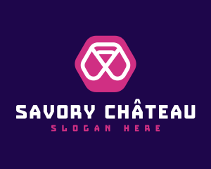 Abstract Hexagon Brand logo design