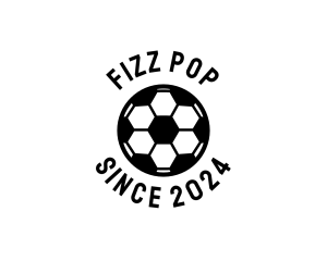 Simple Football Soccer Ball logo design