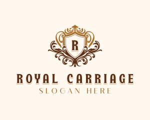 Elegant Royal Shield logo design