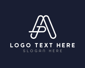 Minimalist Letter A Company logo