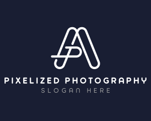 Minimalist Letter A Company logo design