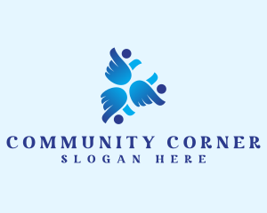 Hand Gesture Community logo design