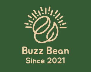 Coffee Bean Leaf logo design