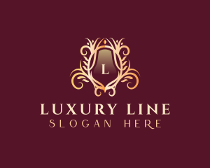 Luxury Crest Boutique logo design