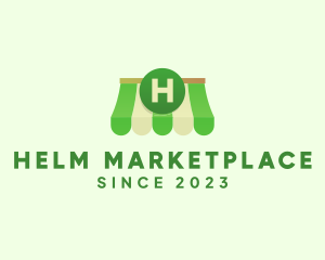 Marketplace Retailer Grocery logo design