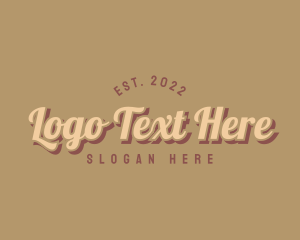 Retro Style Boutique Logo