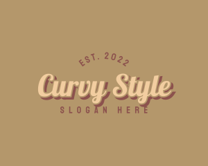 Retro Style Boutique logo design