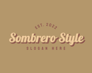 Retro Style Boutique logo design