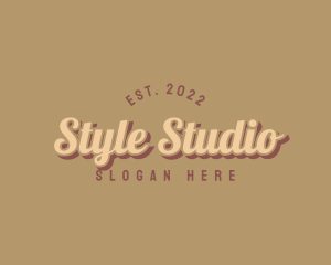 Retro Style Boutique logo design