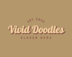 Retro Style Boutique logo design