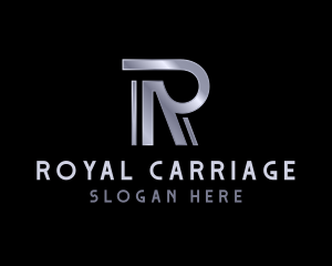 Metallic Royal Hotel logo design