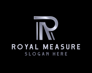 Metallic Royal Hotel logo design