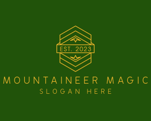 Mountain Outdoor Camping logo design