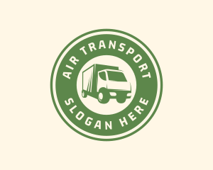 Logistics Forwarding Truck logo design