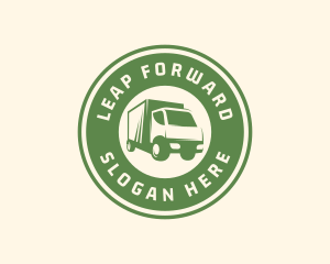 Logistics Forwarding Truck logo design