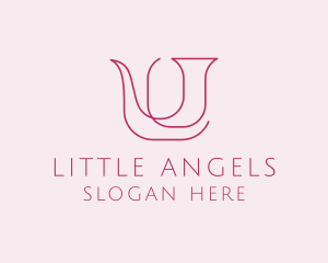 Elegant Letter U  logo