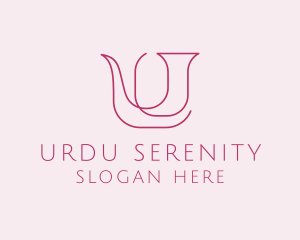 Elegant Letter U  logo design