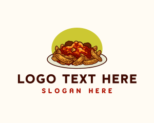 Penne Pasta Food logo