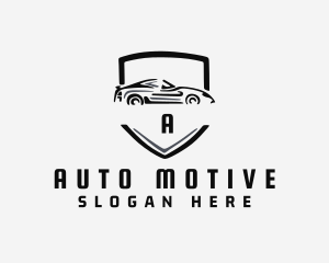 Auto Shield Supercar  logo design