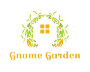 Leaf Garden Home logo design