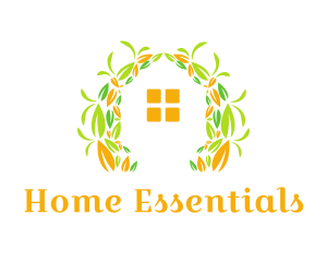 Leaf Garden Home logo design