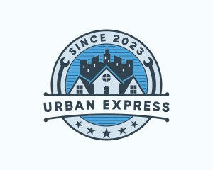 Urban Residential Repair Badge logo