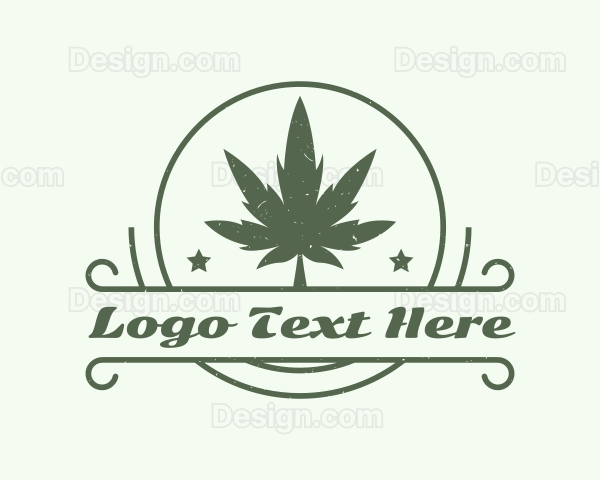 Marijuana Cannabis Dispensary Logo