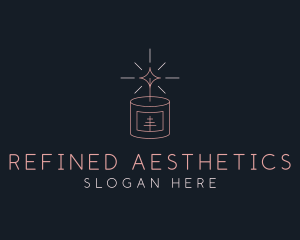 Candle Wellness Decoration logo
