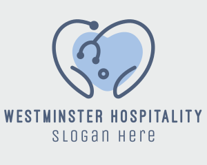 Pregnancy Stethoscope Health logo design