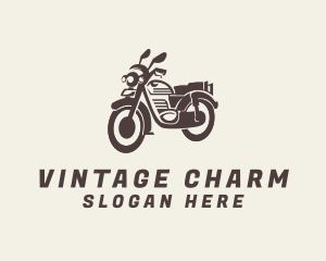 Motorbike Retro Rider logo