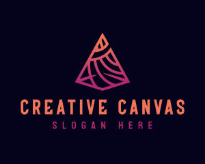 Creative Studio Pyramid logo design