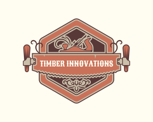 Woodworker Lumber Saw logo