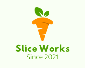 Carrot Pizza Slice  logo