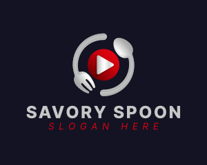 Spoon Fork Media logo design