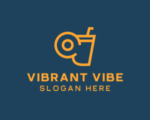 Orange Juice Straw logo