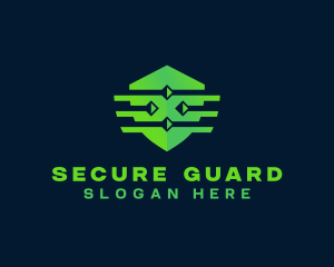 Shield Security Cyber logo design