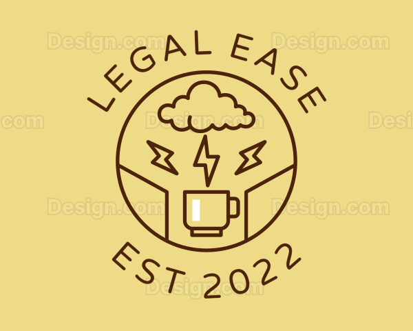 Lightning Coffee Cafe Logo