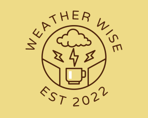 Lightning Coffee Cafe  logo design