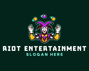 Juggling Jester Entertainer logo