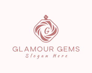 Feminine Perfume Cologne  Boutique logo design