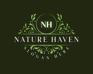 Natural Leaf Boutique logo design