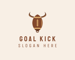 Football Bull Horns logo