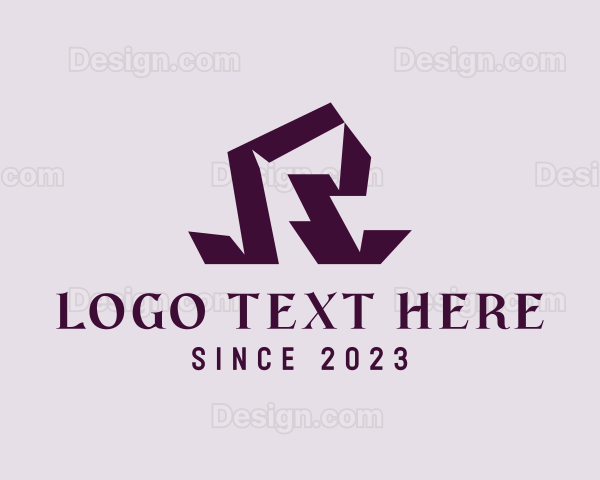 Web Developer Letter R Logo