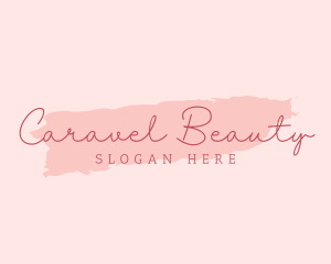 Feminine Paint Beauty logo design