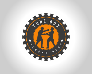 Boxing Training Gym logo design