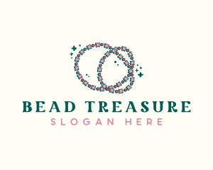 Bead Bracelet Accessory logo design