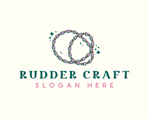 Bead Bracelet Accessory logo design