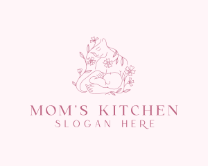 Maternal Breastfeeding Infant  logo design